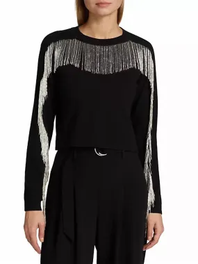 Althea Fringe Sweater