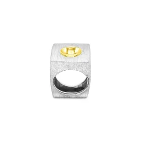 Modern Square Elegance Ring