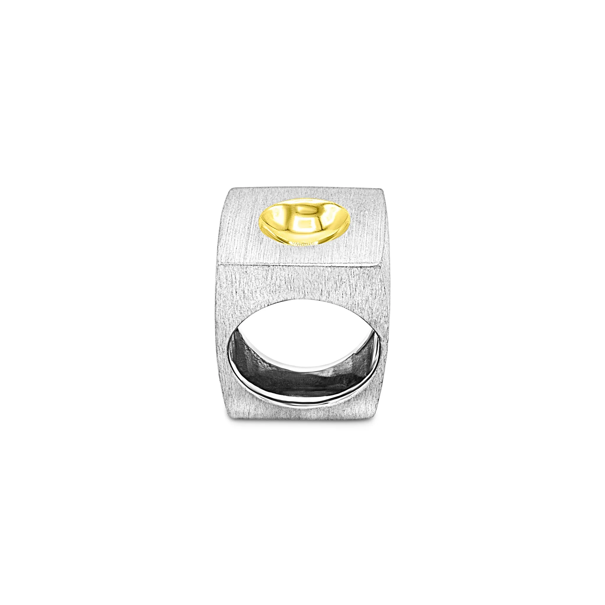 Modern Square Elegance Ring
