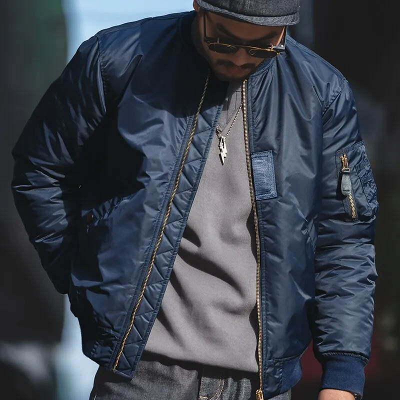 Thick Flight Bomber Tank Jackets