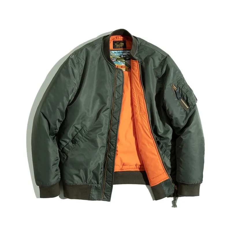 Thick Flight Bomber Tank Jackets