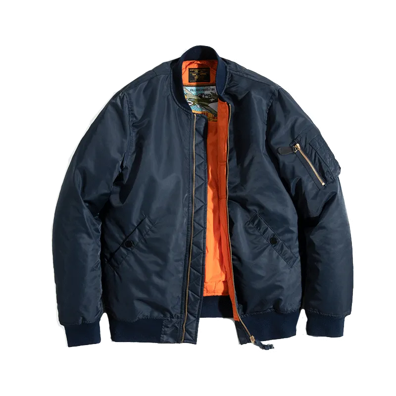 Thick Flight Bomber Tank Jackets
